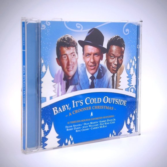 😎 Baby Its Cold Outside CD 2007 A Crooner Christmas Bing Frank Bing Nat Sammy - Picture 1 of 4